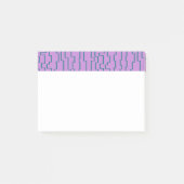 Blauwgroen schakellijnen post-it® notes (Voorkant)