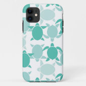 Blauwgroen schildpad Case-Mate iPhone case (Achterkant)