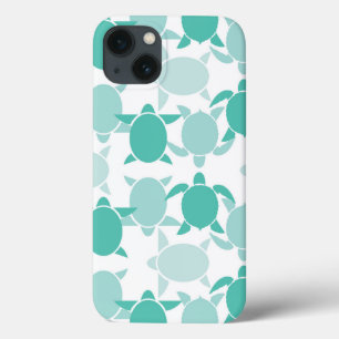 Blauwgroen schildpad Case-Mate iPhone case