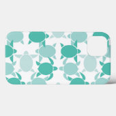 Blauwgroen schildpad Case-Mate iPhone case (Achterkant (horizontaal))