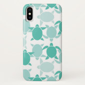 Blauwgroen schildpad Case-Mate iPhone case (Achterkant)