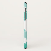 Blauwgroen schildpad Case-Mate iPhone case (Achterkant/links)