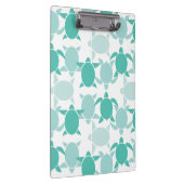 Blauwgroen schildpad klembord (Rechts)