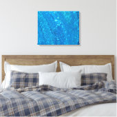 Blauwgroen Sequin Sparking 4-panelcanvas Canvas Afdruk (Insitu (Slaapkamer))