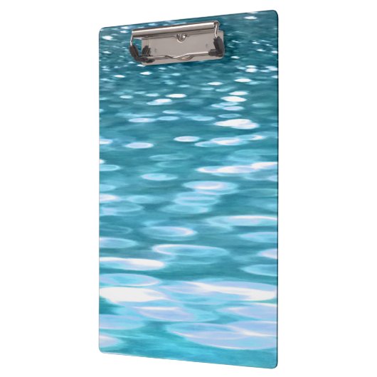 Blauwgroen shimmer klembord (Links)