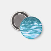 Blauwgroen shimmer magneet (Voorkant / Achterkant)