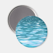 Blauwgroen shimmer magneet (Voorkant / Achterkant)