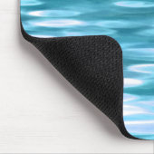 Blauwgroen shimmer muismat (Hoek)