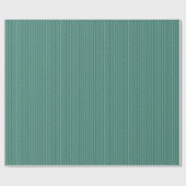 Blauwgroen sierpatroon cadeaupapier (Vlak)