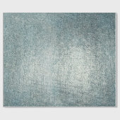 Blauwgroen Silver Graphite Blue Metall Brush Makeu Cadeaupapier (Vlak)