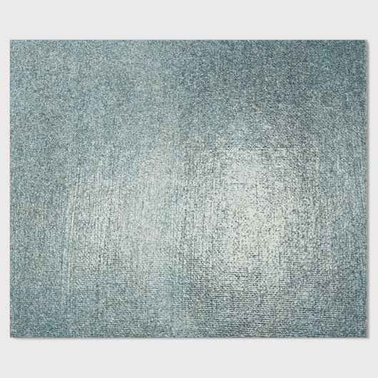 Blauwgroen Silver Graphite Blue Metall Brush Makeu Cadeaupapier (Vlak)