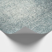 Blauwgroen Silver Graphite Blue Metall Brush Makeu Cadeaupapier (Hoek)