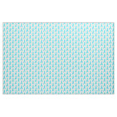 Blauwgroen Sky Blue Jigzaag Puzzle Pattern Stof (Yard (91,4 cm))
