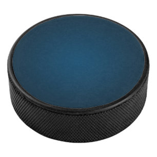 Blauwgroen Solid Color Classic Elegant Hockey Puck