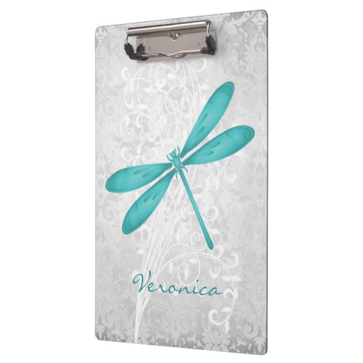 Blauwgroen, speciaal voor Dragonfly ontworpen klem Klembord (Links)