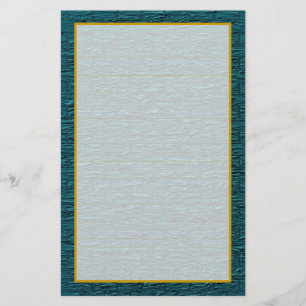 Blauwgroen staalbaksteen fijn gevoerd briefpapier