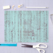 Blauwgroen standaardpapier voor echt hout tissuepapier (Craft)