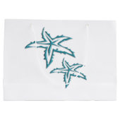 Blauwgroen Starvis Large Cadeautasje (Achterkant)