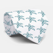 Blauwgroen Starvis Stropdas (Opgerold)