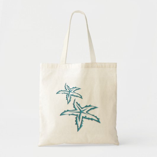 Blauwgroen Starvis Tote Bag (Voorkant)