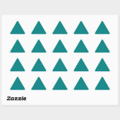Blauwgroen Sticker (Vel)