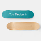 Blauwgroen stijl persoonlijk skateboard (Horizontaal)