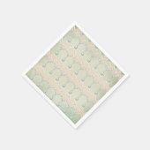 blauwgroen strass steentjes Victoriaans elegant c Servet (Hoek)