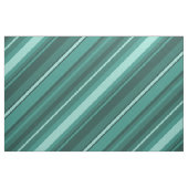 Blauwgroen strepen stof (Yard (91,4 cm))