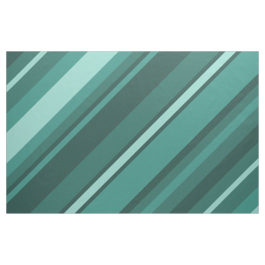 Blauwgroen strepen stof (Fat Quarter)