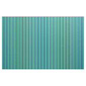 Blauwgroen stripes-ontwerpverbinding stof (Yard (91,4 cm))