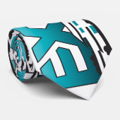 Blauwgroen Stropdas Exit Realty (Opgerold)