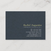 BLAUWGROEN structuur van de Loyalty-Waterverf van  Kortingskaartje (Achterkant)