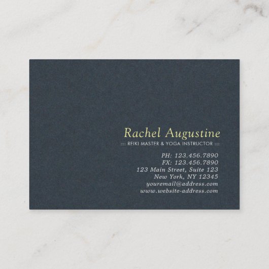 BLAUWGROEN structuur van de Loyalty-Waterverf van  Kortingskaartje (Achterkant)