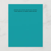 Blauwgroen SWEET 16 Moderne begroting van de EU -  (Achterkant)