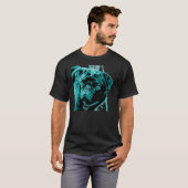 Blauwgroen T-shirt (Voorkant volledig)