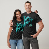 Blauwgroen T-shirt (Unisex)