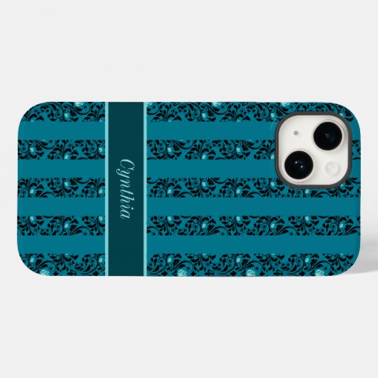  Blauwgroen tapijtschelpen Case-Mate iPhone Case (Achterkant (horizontaal))