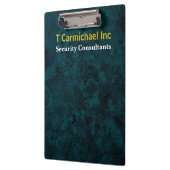 Blauwgroen tegenliggend effect klembord (Links)