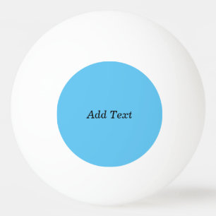 Blauwgroen Tekst toevoegen Aangepaste Sjabloon Pingpongbal