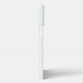 Blauwgroen Tijger met Bord Groen iPhone Hoesje (Rechterkant)