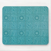 Blauwgroen Tile Pattern (door William Morris) Muismat (Voorkant)