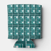 Blauwgroen Topsy Turvy Blikjeskoeler (Achterkant)