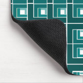 Blauwgroen Topsy Turvy Muismat (Hoek)