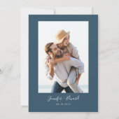 Blauwgroen tot minimaal save the date (Achterkant)