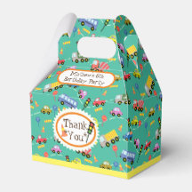 Blauwgroen transportdoos