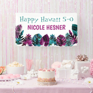 Blauwgroen, Tropical Berry Pink Hawaii 5-0 50th Spandoek