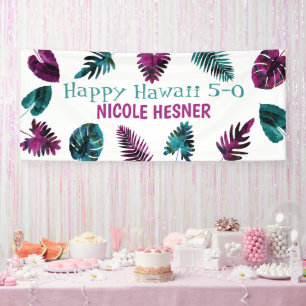 Blauwgroen, Tropical Berry Pink Hawaii 5-0 50th Spandoek