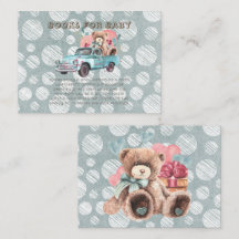  Blauwgroen Truck Teddy Bear Boeken voor Baby