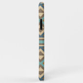 Blauwgroen Turkooise Oranje-Amerikaanse Indische K Case-Mate iPhone Case (Achterkant/rechts)