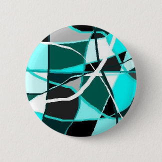 BLAUWGROEN & TURQUIOS RONDE BUTTON 5,7 CM